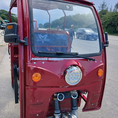 Triciclo Eléctrico de Carga y pasajeros con Techo 72v 58 Ah Batería Gel 56463361 - 6/10