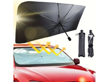 ✳️ Tapasol Carro GAMA ALTA ⭕️ Parasol Auto Para Sol Parabrisa NUEVO a Estrenar por Usted Sombrilla Carro Parasol Carro - Img main-image