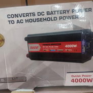 INVERSOR SACO 4 KiloWatt / 12 Volt. NUEVO. EXCELENTE CALIDAD ! - Img 56297572