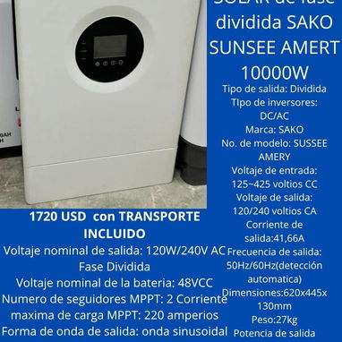 Nevera, refrigerador, lavadora automática, bicicletas, Inversor solar - 8/8