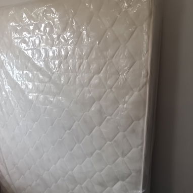*** 100 USD*** Colchón de Muelles Bonnell 140x190x19 cm | Beige | - 3/4