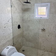 Paños fijos de cristal para baño - Img 55259772