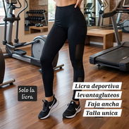 Licra negra deportiva 3 mil pesos - Img 57733154