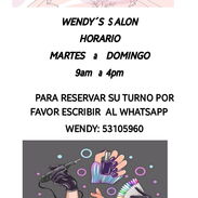 Wendy's Salon : peluquería,manicure, pedicure,cejas - Img 45456511
