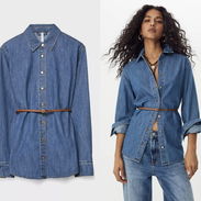 Camisa de Mezclilla Stradivarius S/M - Img 54181819