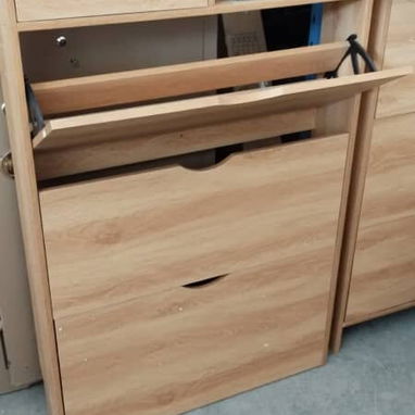 ☕️Zapateras de Madera Con Gavetas /50usd☕️ - 2/3