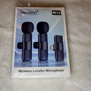 Microfono, ideal para crear contenido, vlogs, podcast, entrada tipo Lightning. - Img 122263762