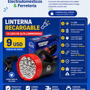 Linterna recargable 110 - 220 V - Img 48803412