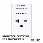 PROTECTOR DE VOLTAJE 20A 220V MILEXUS - Img 56408466