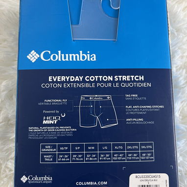 CALZONCILLOS COLUMBIA PAQUETE DE 3 BOXER ORIGINAL - 6/10