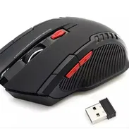 Mouse Inalambrico Gamer, mouse 1 hora con pila, mouse gaming brave d cable 0km garantia somos tienda física - Img 57027218