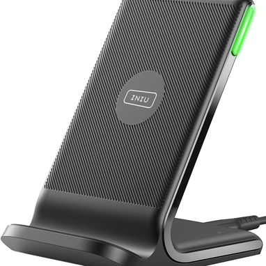 ⚡📱 CARGADOR INALÁMBRICO INIU 15W FAST CHARGE + BASE SOPORTE 🔥 IPHONE SAMSUNG ANDROID 💥 Envío + Garantía - Img 117590458