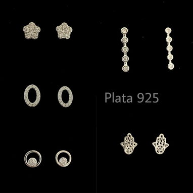 Aretes de Plata 925 - Img 114172653