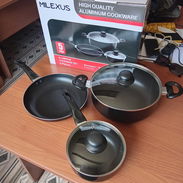 Set de ollas para inducción Milexus - 5 piezas - Img 56878872