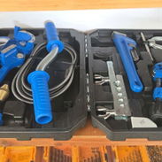 Kit de plomeria,  Trae destapacaño, corta tubo, virolero, teflon, llave picoloro de 10", dobladora de tuberia, etc 45 us - Img 56521317