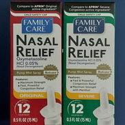 Descongestionante Nasal en Spray, Oxymetazoline Nasal Relief, 15ml (VEDADO) - Img 58249241
