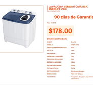 Lavadora con soporte para gran volumen de agua hoy mismo pro hoy ya VPT#-0178 - Img 55546596
