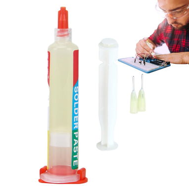 Flux para Soldadura en Jeringa – Pasta No Clean para Reparación SMD y Electrónica - Img 119626756