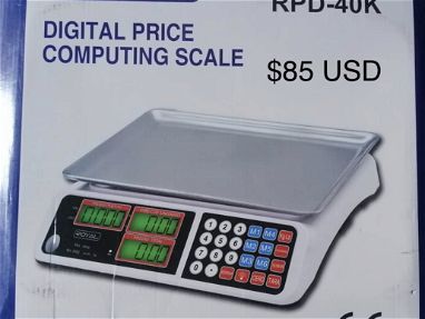 Pesa digital Royal, 40 kg, nueva, pesa en Lb y Kg, $85 USD. - Img 65850429