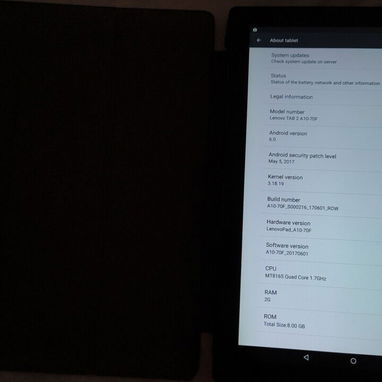 Lenovo Tab 2 A10-70 tablet comprada 250€ en 2016 [70 USD] - Img 126483282
