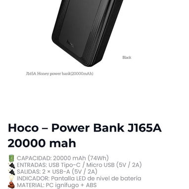🔋Power bank nuevos en 📦 a estrenar x ud!! - 3/6