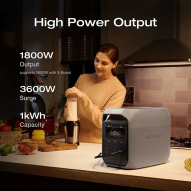 (X) EcoFlow DELTA 3 Classic (1024 Wh) Estación de energía portátil $719.99 - 4/6