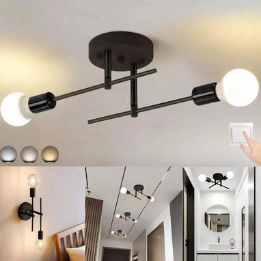 Lámparas de techo modernas estilo vintage ,lámparas led apliques y plafones ,ilumina tu espacio con estilo 54321470 - Img 96857462