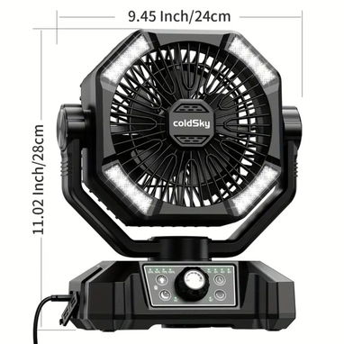 Ventilador recargable coldsky 20000mA - 2/3