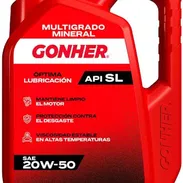 Aceite Gonher 20W50 Semisintético – 3.78 L (1 galón) - Img 56744658