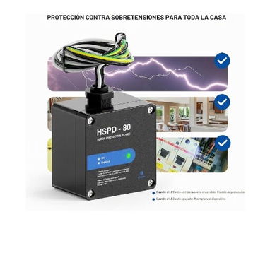 Protector de voltaje para toda la casa , fácil y seguro de instalar - 2/2