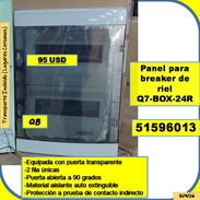 (QB-908) Panel para breaker de riel  Q7-BOX-24R  95 USD.  ..51596013...Tranporte incluido lugares cercanos - Img 57293695