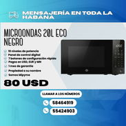 🍿 HORNO MICROONDAS EKO NEGRO 🍿 💰 Precio: $ 80 USD - Img 55608647