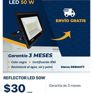 💡 Reflector LED DESMATT de 50 W | Garantía de 3 meses y envío gratis 🚚 - Img 58257913