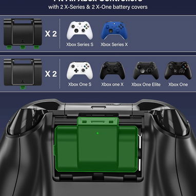 🎮🔋 Paquete de Baterías Recargables Xbox + Estación de Carga 🔋🎮 - Img 110427220