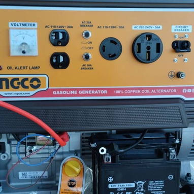 Planta eléctrica de gasolina 10 Kw Nueva - 3/4