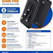 CARGADOR PORTATIL 1HORA 10000Mah - Img 57175567