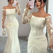 Bello vestido Shein para Boda civil. Talla S pero corre como M - Img 58023665