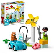 LEGO Duplo 10985 Wind Turbine and Electric Car 16 Pcs - Img 58239744