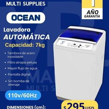 Lavadoras automáticas OCEAN - Img 123022673