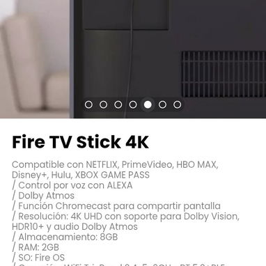 Fire TV Stick 4K. Control por voz con ALEXA. Nuevo - Img 112615006