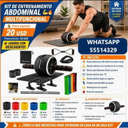 KIT DE ENTRENAMIENTO ABDOMINAL MULTIFUNCIONAL, ENTREGA DE FACTURA. VARIEDAD DE ARTÍCULOS DEPORTIVOS, ETC - Img 54692082