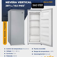 ❄️ NEVERA VERTICAL 🔴 ECO 🆗 10.1 PIES 💲 560 USD - Img 52313431