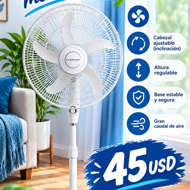 Ventilador recargable Bateria de litio - 2/2