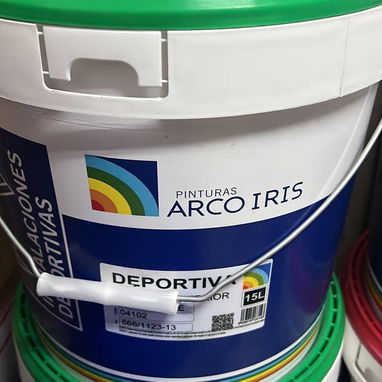 PINTURA TRANSITABLE PARA SUELO, BOTE DE 15L MARCA ARCO IRIS - Img 102930615