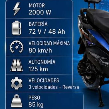 Moto de gasolina⛽️ y Eléctrica⚡️IMPORTADAS BELRAYSA - Img 121222993