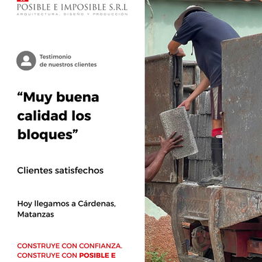 Bloques originales de concreto 40x15x20 cm - 7/10