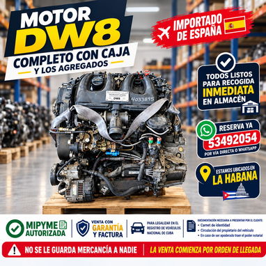Motores XUD9, DW8 y DW10 todos diésel de segunda mano importados de España contáctenos al 53492054 estamos en la Habana - 2/4