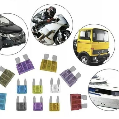 FUSIBLE PARA AUTOS Y MOTOS DE DIFERENTES AMPERAJES. modelo antiguo y moderno - 3/3