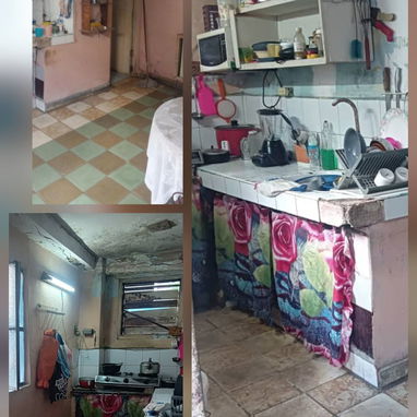 SE VENDE CASA DE 4 CUARTOS, PUERTA  A LA CALLE EN LUYANÓ, DIEZ DE OCTUBRE - 5/10