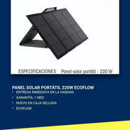 Panel solar portátil 200 W Ecoflow - Img 55534933